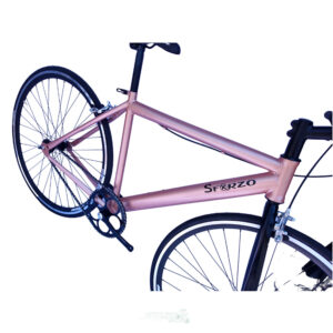 Bicicleta Urbana/fixed Rin 700 Manubrio Recto - Oro Rosa 1 Bicicleta Urbana/fixed Rin 700 Manubrio Recto - Oro Rosa